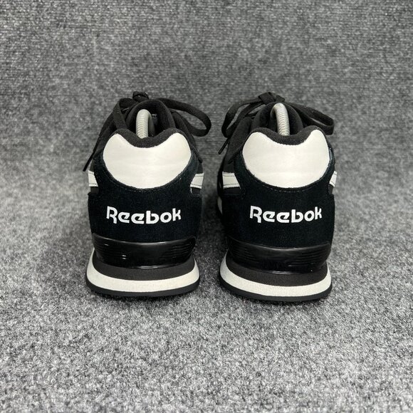 Reebok Harman Work Shoes Men's Size 12 Black Suede Retro Compostite‎ Toe Safety - Picture 5 of 11